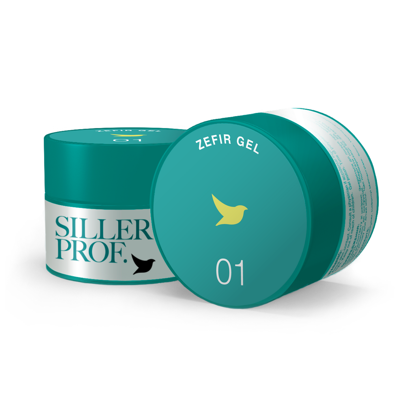 Siller Zefir Gel 01 Nail Gel, 15 ml - All Pro Beauty