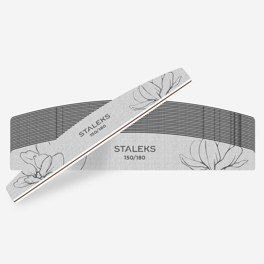 STALEKS Crescent mineral nail file EXPERT NFE 40 150/180 grit (25 pcs)
