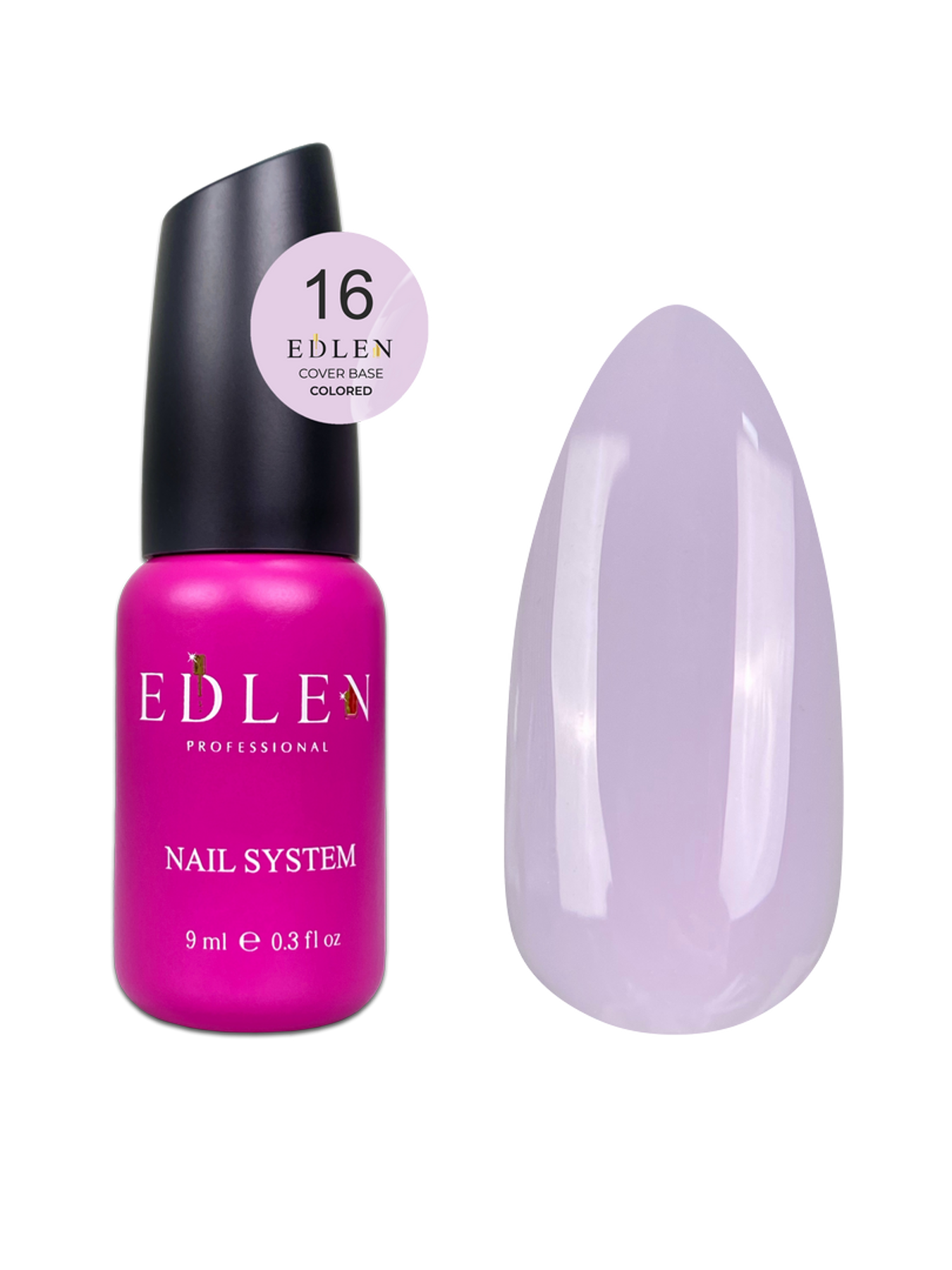 Cover base Colored Edlen №16 9ml - All Pro Beauty