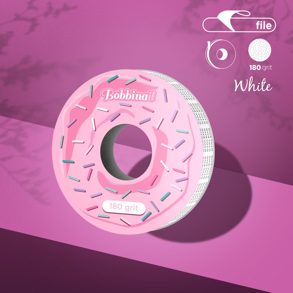 STALEKS Disposable white abrasive tape EXPERT for the plastic case (ATS- 180 ,240grit)