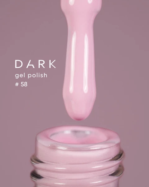 DARK Gel Polish 058, 6 ml - All Pro Beauty