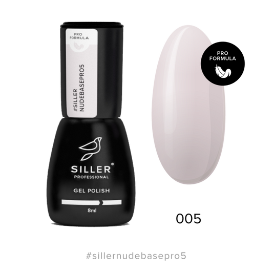 Siller Nude Base Pro No5 (8ml,15ml,30ml) — 15ml - All Pro Beauty