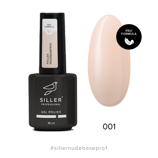 Siller Nude Base Pro No1 (8ml,15ml,30ml) — 30ml - All Pro Beauty
