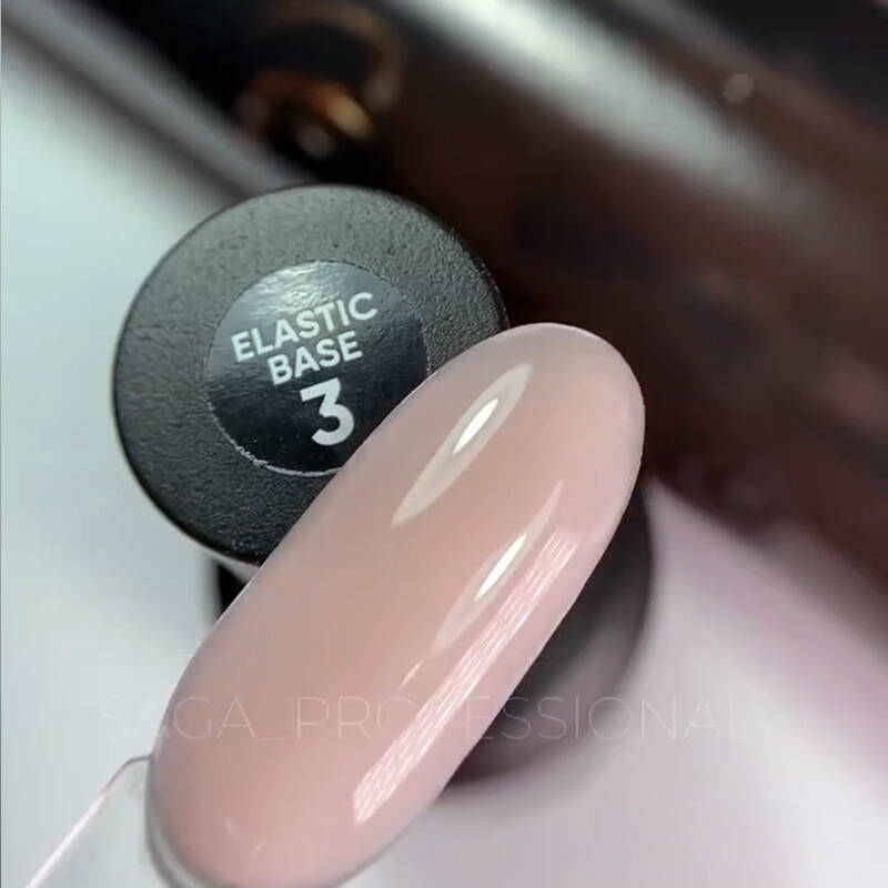 SAGA Base Elastic No3 (15ml) Peach — 15ml