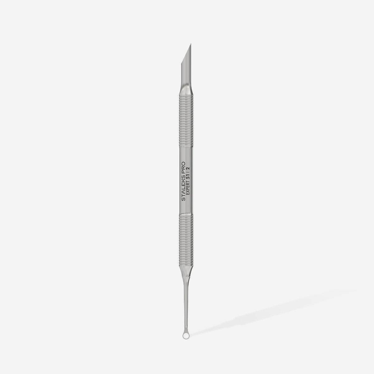 STALEKS Manicure pusher EXPERT 51 TYPE 2 PE-51/2 (beveled and loop pusher) - All Pro Beauty