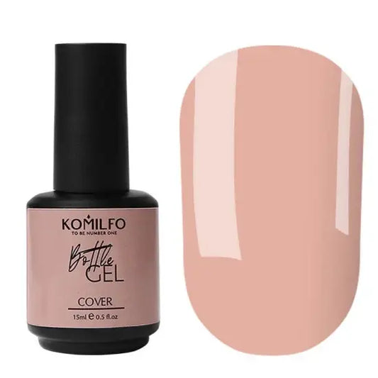 Komilfo Bottle Gel Cover with brush, 15 ml