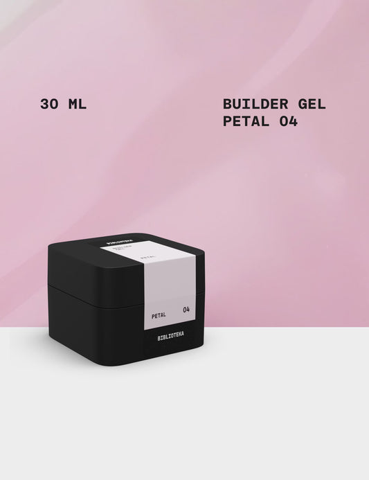 BIBLIOTEKA Builder Gel № 04 Petal – Soft pink, 30 ml