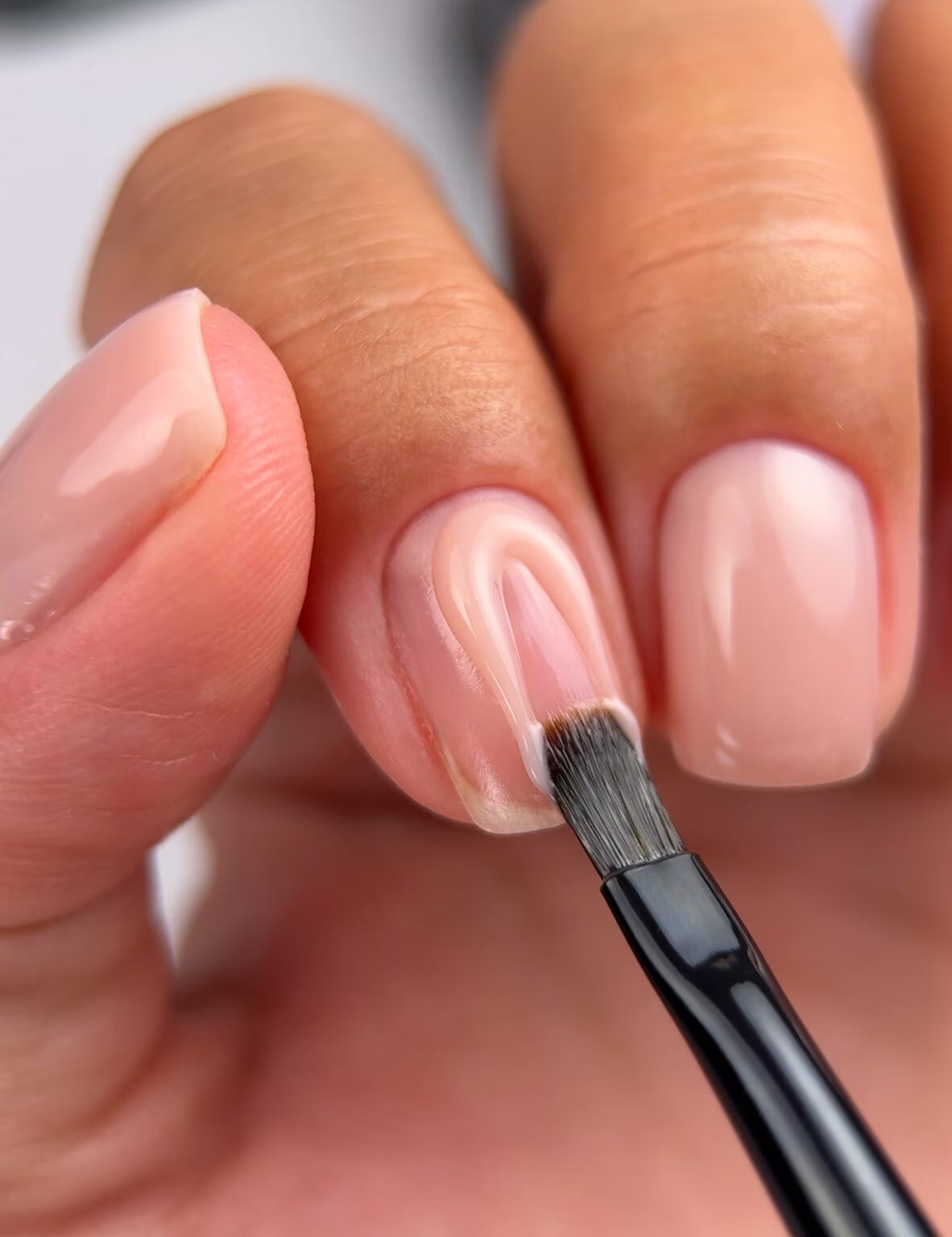 BIBLIOTEKA Builder Gel № 06 Skin – Warm beige gel for nail extensions, 15 ml