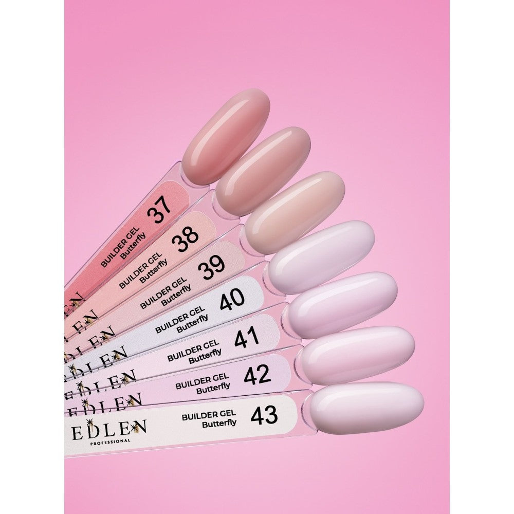 Builder gel Butterfly Edlen №42 30ml - All Pro Beauty