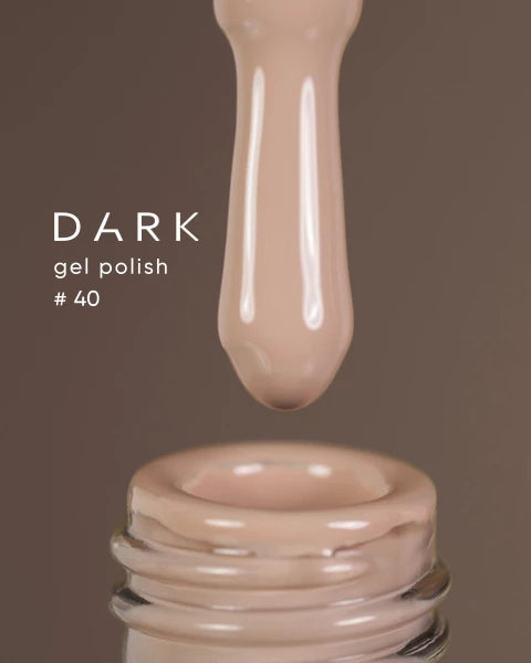 DARK Gel Polish 040, 6 ml - All Pro Beauty