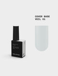 BIBLIOTEKA Cover Base № 01 Veil – Semi-transparent milky, 10 ml