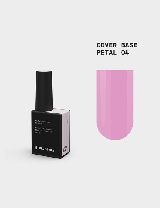 BIBLIOTEKA Cover Base № 04 Petal – Soft pink, 10 ml