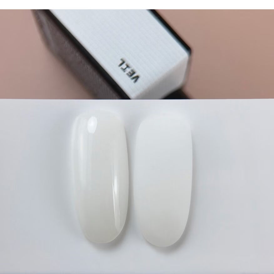 BIBLIOTEKA Cover Base № 01 Veil – Semi-transparent milky, 10 ml