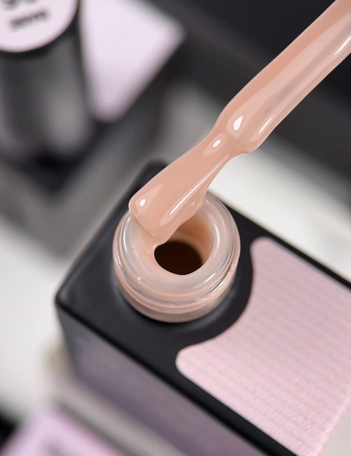 BIBLIOTEKA Cover Base № 08 Taupe – Cool beige, 10 ml