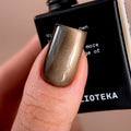 BIBLIOTEKA Cat Eye Gel Polish № 05 Amber Ray – Warm Gold, 10 ml