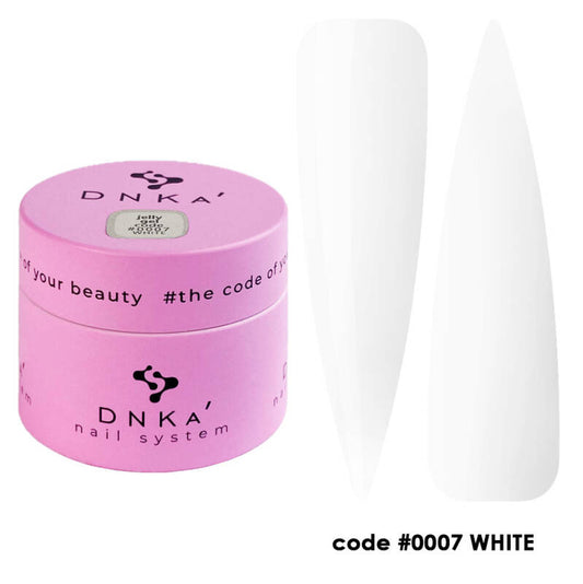 DNKA GELLY GEL #0007 White (15ml)