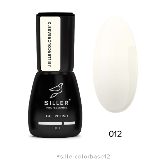 Siller Color Base No12/Yellowish-milky (8ml) - All Pro Beauty