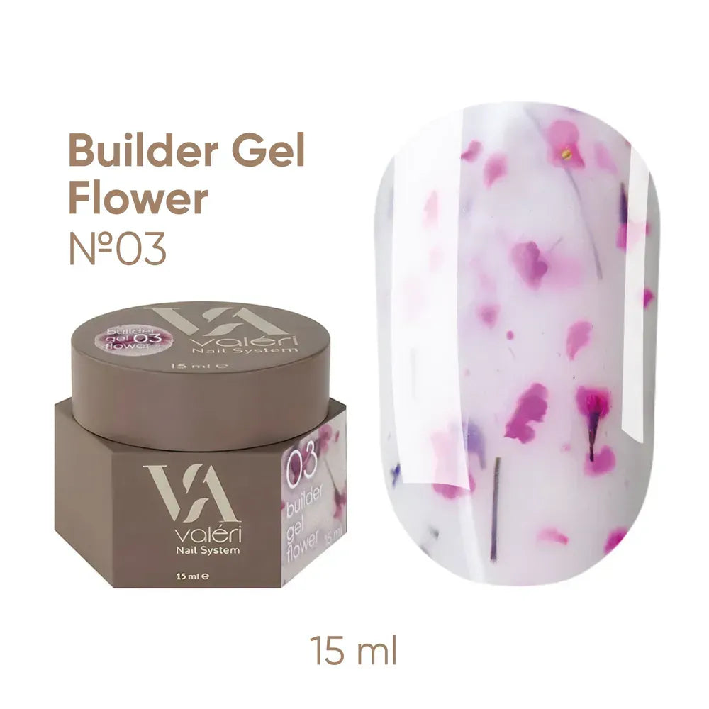 Builder Gel Flower Valeri №03 - All Pro Beauty