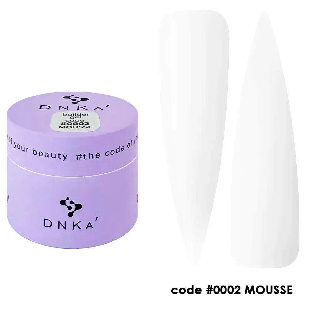DNKa Builder Gel Mousse (HEMA / TPO FREE) #0002, 30 ml - All Pro Beauty