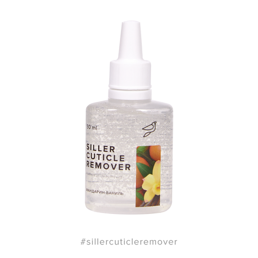 Siller Cuticle Remover - cuticle remover, 30ml . — mandarin-vanilla - All Pro Beauty
