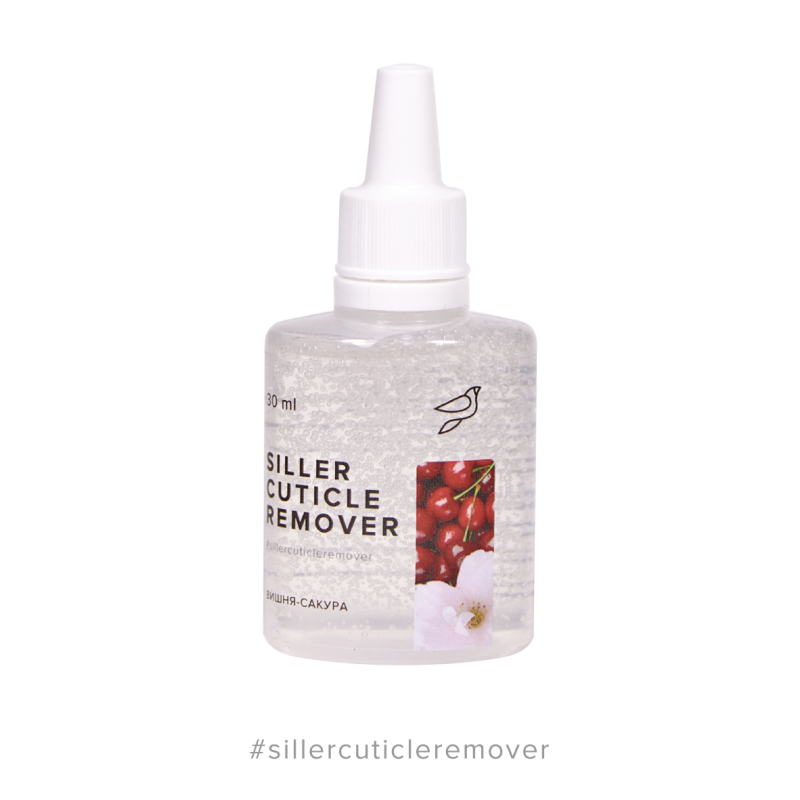 Siller Cuticle Remover - cuticle remover, 30ml . — blueberry-violet - All Pro Beauty
