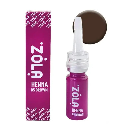 ZOLA Henna for eyebrows No5   Brown (10ml)
