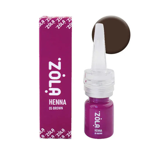 ZOLA Henna for eyebrows No5   Brown (5ml)