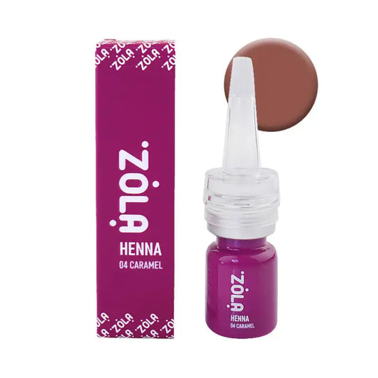 ZOLA Henna for eyebrows No4   Caramel  (5ml)