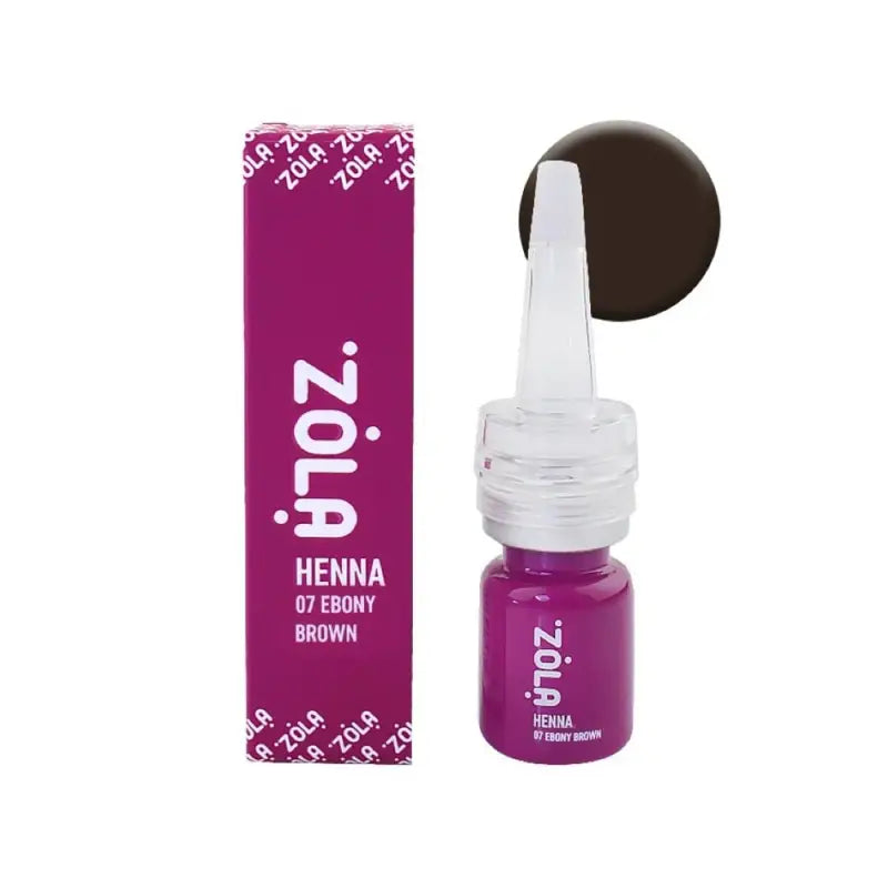 ZOLA Henna for eyebrows No7 Ebony  Brown (5ml)