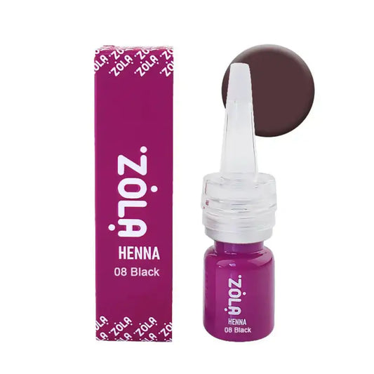 ZOLA Henna for eyebrows (corrector ) №08 Black 5g