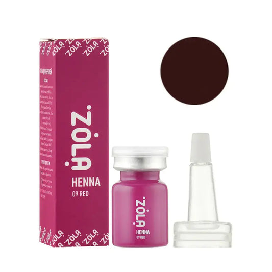 ZOLA Henna for eyebrows (corrector)№09 Red , 5 g