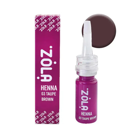 ZOLA Henna for eyebrows No3  Taupe Brown (10ml)