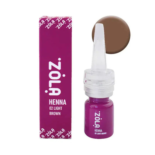 ZOLA Henna for eyebrows No2  light brown (5ml)