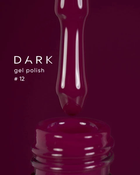 DARK Gel Polish 012, 6 ml - All Pro Beauty