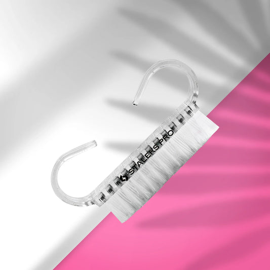 STALEKS  Manicure brush EXPERT 02 for dust removal (10 pcs) DBE-02-10