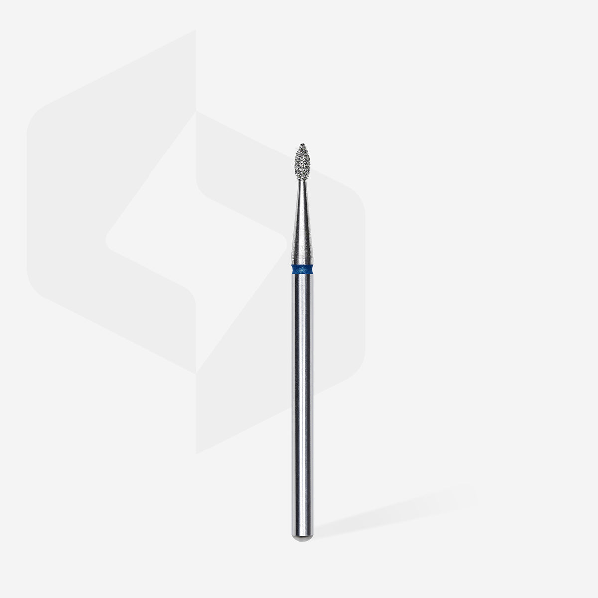 STALEKS Diamond nail drill bit drop blue EXPERT head diameter 1,6 mm / working part 4 mm