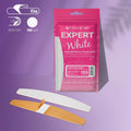 STALEKS Disposable white files for crescent nail file on a soft foam layer EXPERT 40 150 grit (30 pcs) - All Pro Beauty