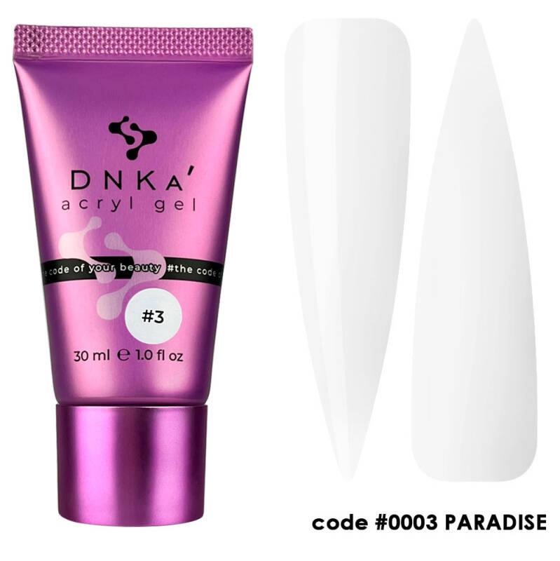 DNKA ACRYL GEL tube (30ml) #0003 — 30ml / 30ml