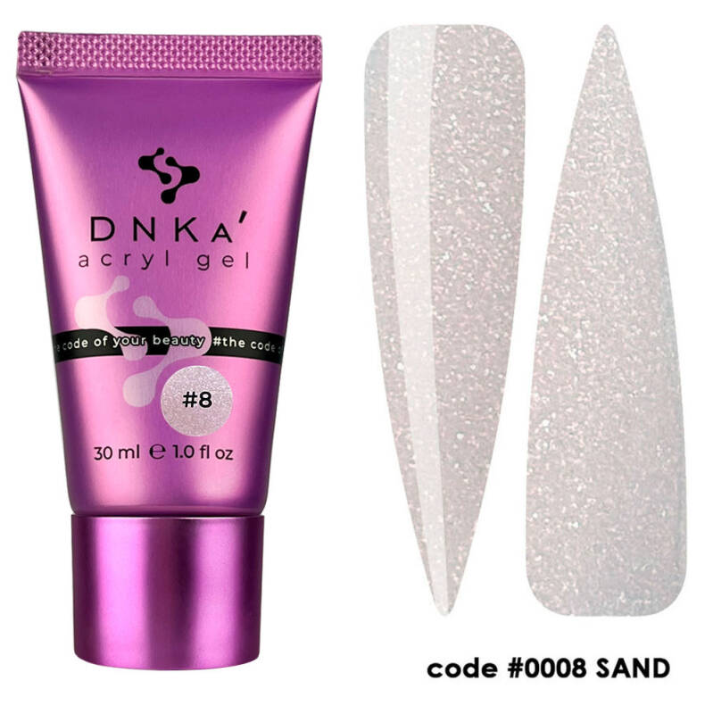 Туба DNKA ACRYL GEL (30мл) №0008 — 30мл / 30мл