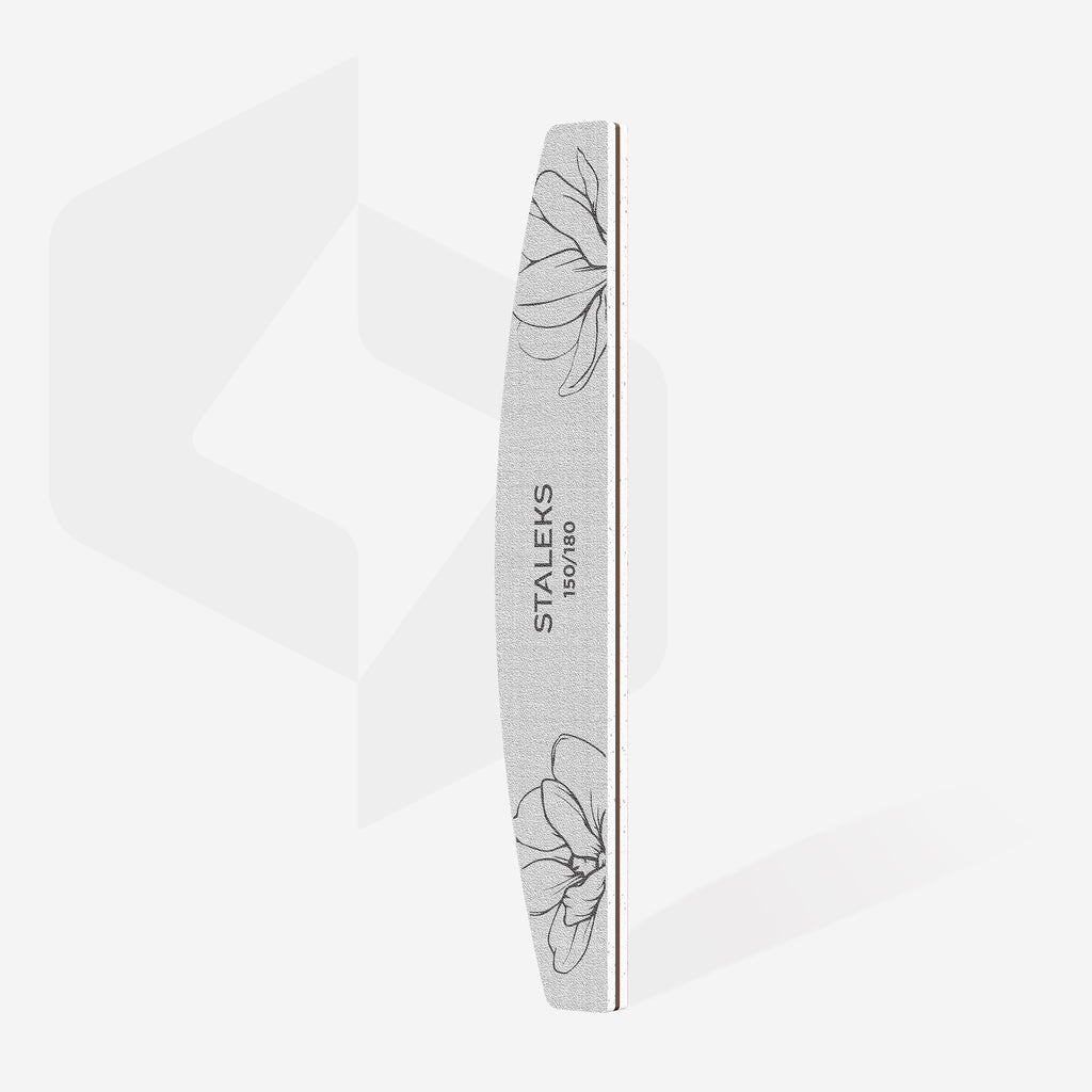 STALEKS Crescent mineral nail file EXPERT NFE 40 150/180 grit (25 pcs) - All Pro Beauty