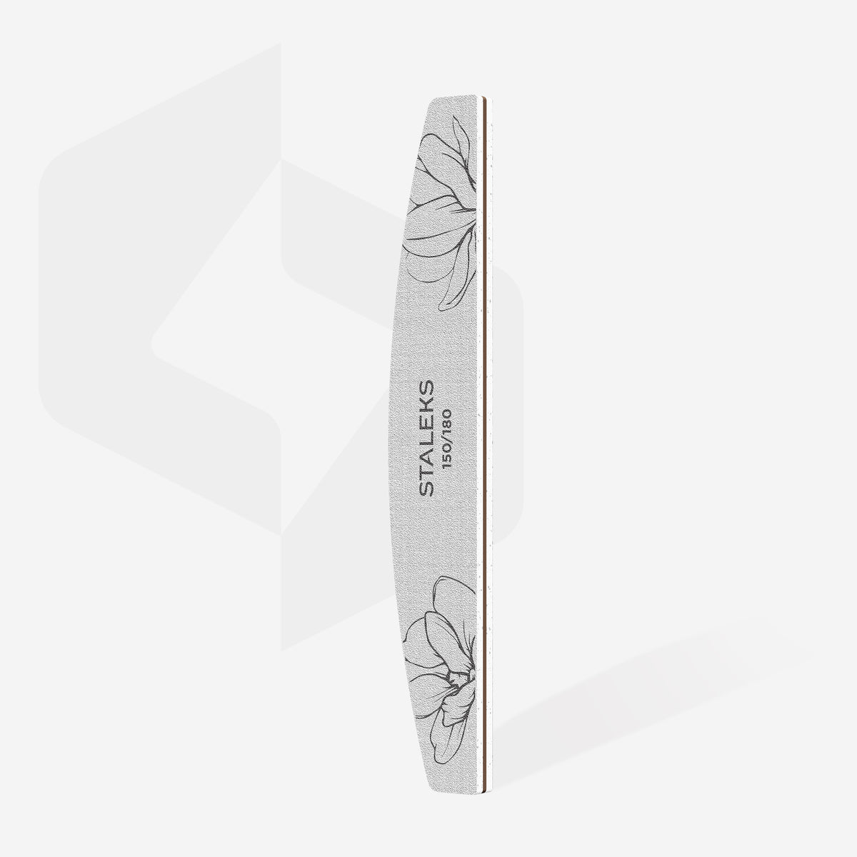 STALEKS Crescent mineral nail file EXPERT NFE 40 150/180 grit (25 pcs) - All Pro Beauty