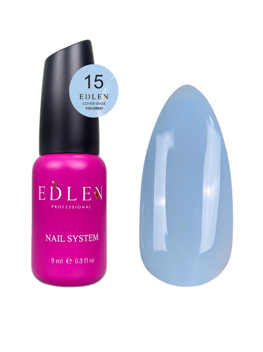 Cover base Colored Edlen №15 9ml - All Pro Beauty