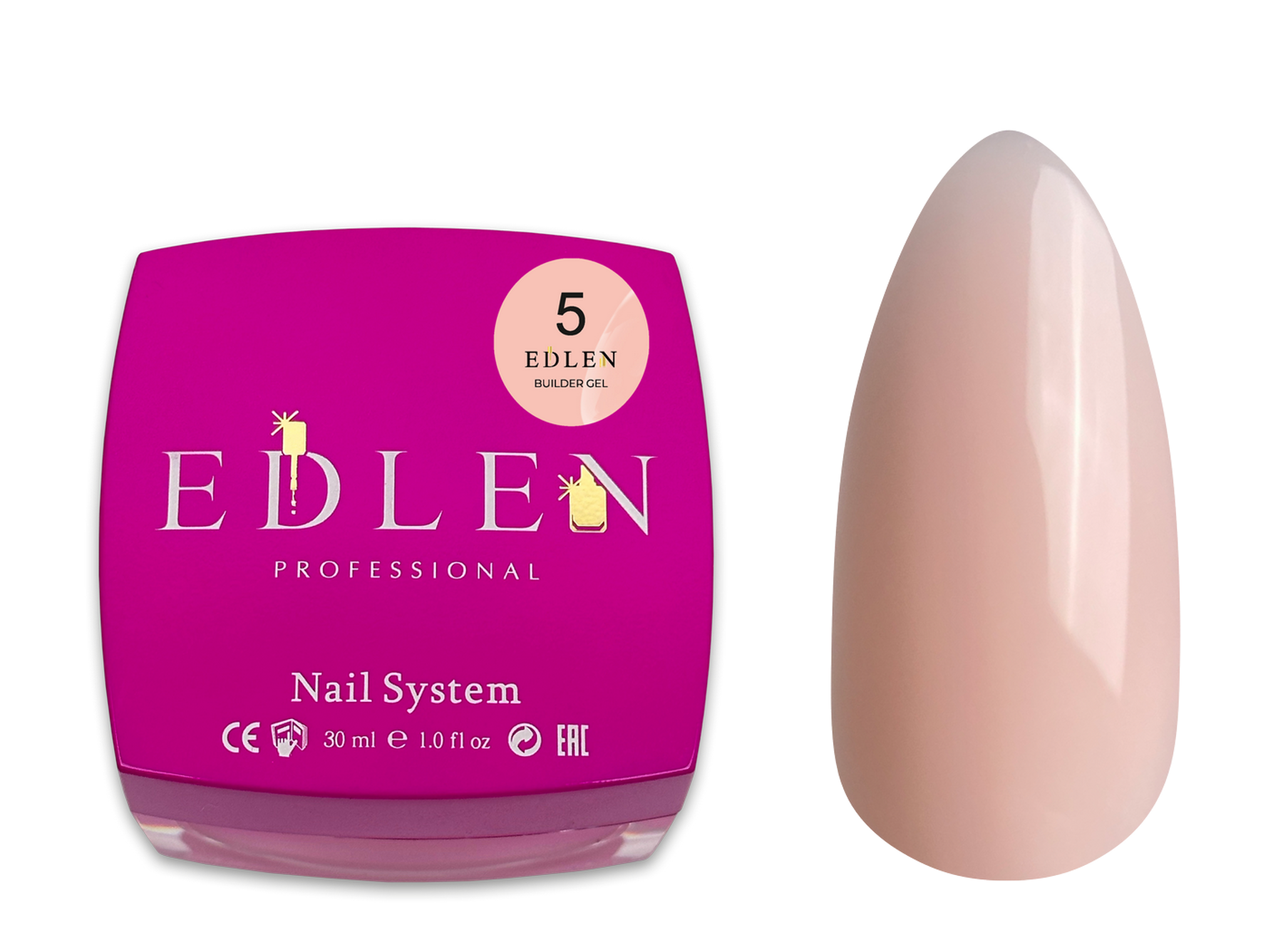 Builder gel Edlen №05 30ml - All Pro Beauty