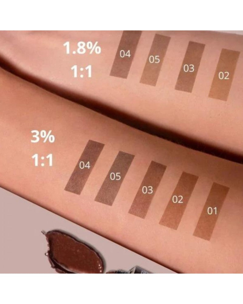 ZOLA Eyebrow Tint With Collagen 02 Warm Brown (15ml) - All Pro Beauty