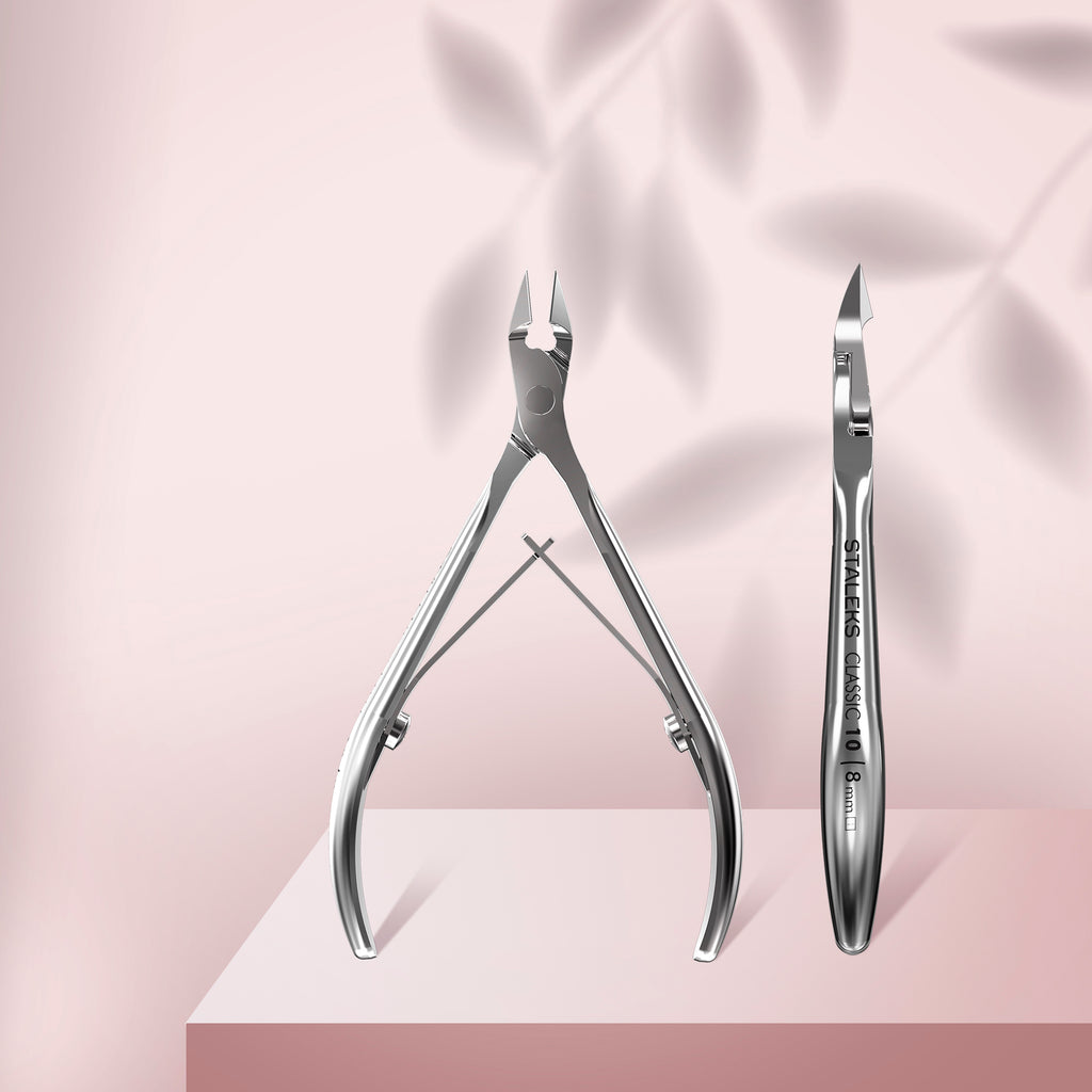 STALEKS Сuticle nippers CLASSIC 10 8 mm (NC-10-8) - All Pro Beauty