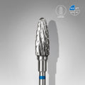 STALEKS Carbide nail drill bit corn blue EXPERT head diameter 5 mm / working part 13 mm - All Pro Beauty