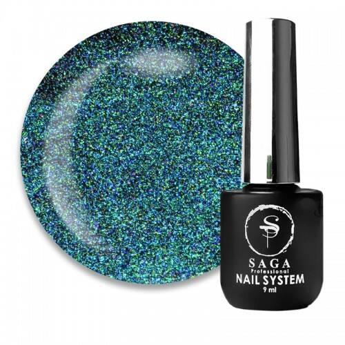 SAGA PROFESSIONAL WILD CAT GEL-POLISH (9ml) No1 blue - All Pro Beauty
