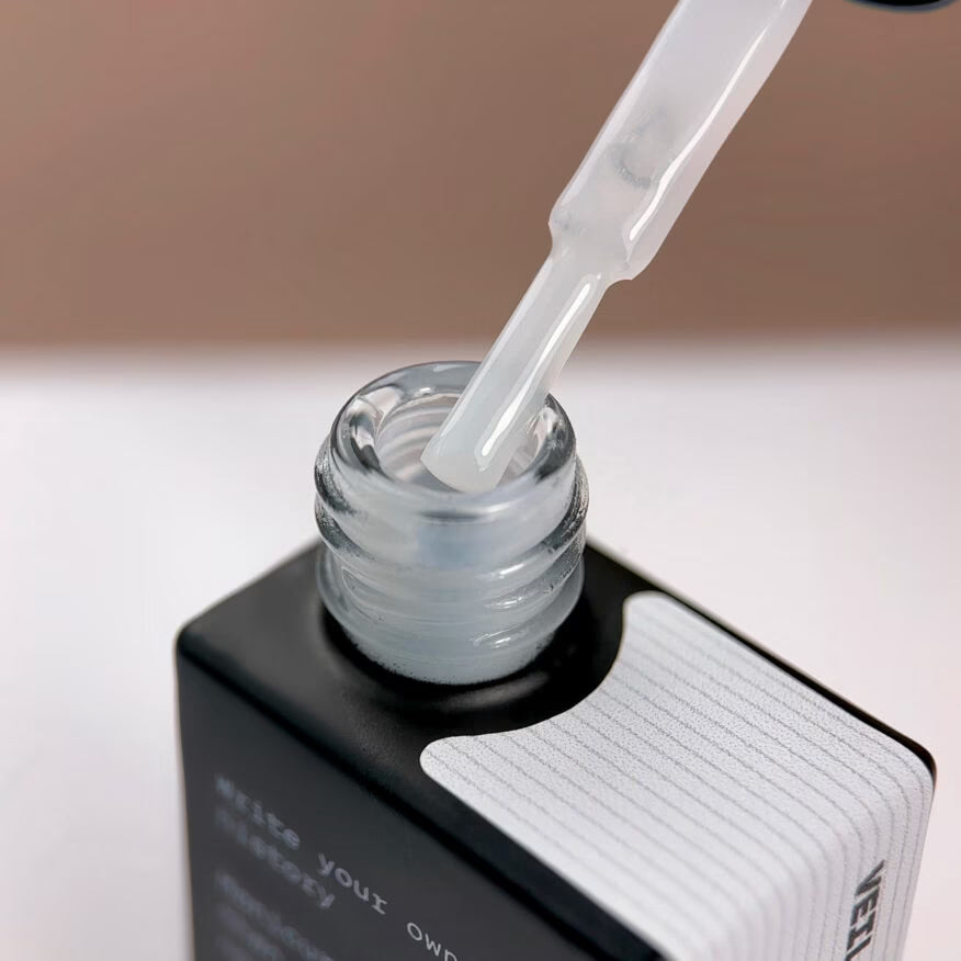 BIBLIOTEKA Gloss Cover TOP № 01 Veil – Semi-transparent milky, 10 ml