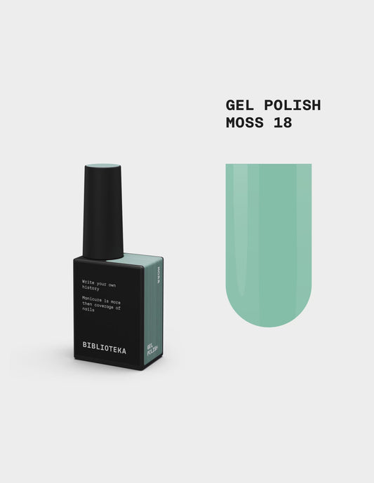 BIBLIOTEKA Gel Polish № 18 Moss, 10 ml