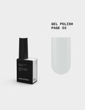 BIBLIOTEKA Gel Polish № 02 Page – White, 10 ml